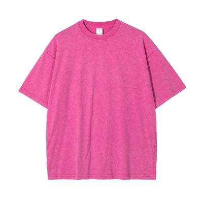 Stone Wash Thick T Shirt 7.5oz-INNBLAC