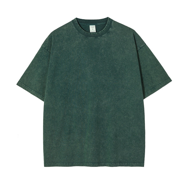 Stone Wash Thick T Shirt 7.5oz-INNBLAC