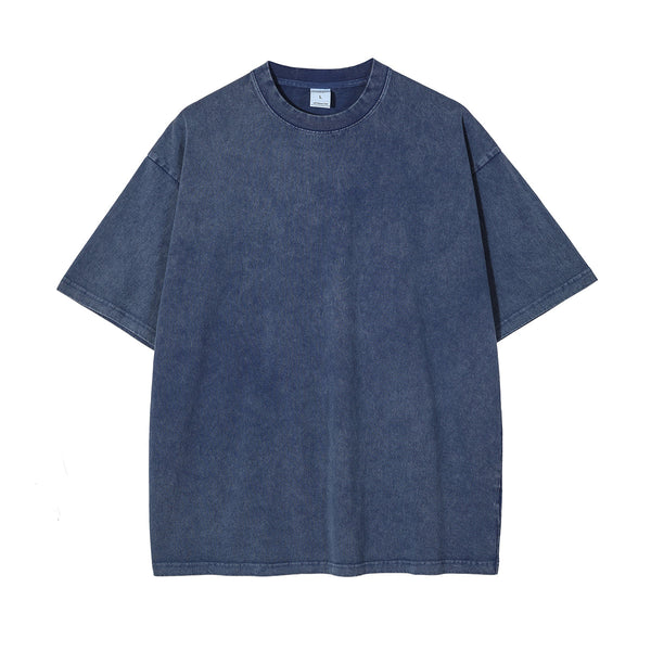 Stone Wash Thick T Shirt 7.5oz-INNBLAC