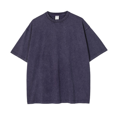 Stone Wash Thick T Shirt 7.5oz-INNBLAC