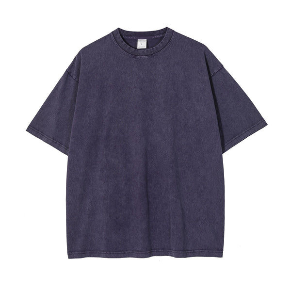 Stone Wash Thick T Shirt 7.5oz-INNBLAC