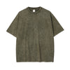 Stone Wash Thick T Shirt 7.5oz-INNBLAC