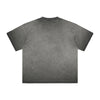 Women's Stone Wash Heavyweight Faded Tee 8oz-INNBLAC