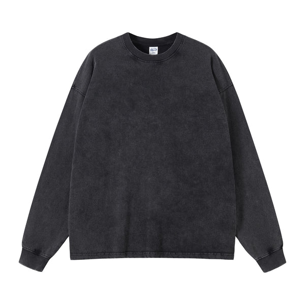 Stone Wash Oversized Sweatshirt