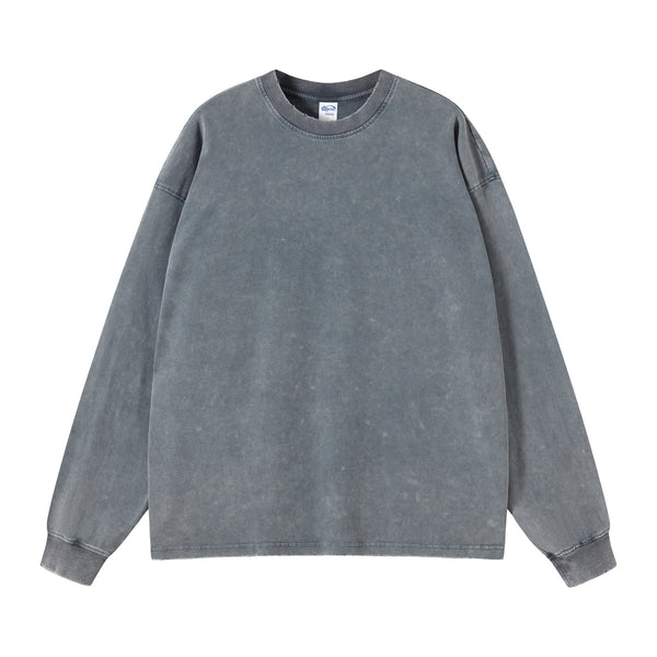 Stone Wash Oversized Sweatshirt