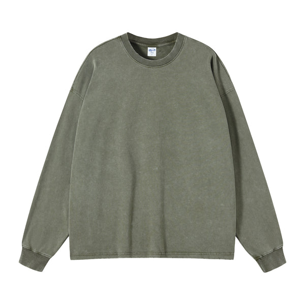 Stone Wash Oversized Sweatshirt