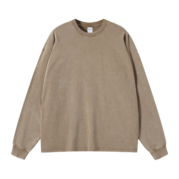 Stone Wash Oversized Sweatshirt
