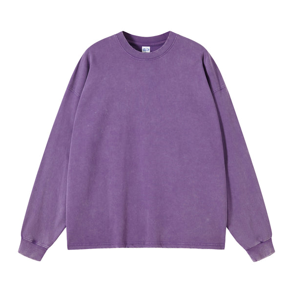 Stone Wash Oversized Sweatshirt