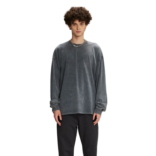 Stone Wash Oversized Sweatshirt