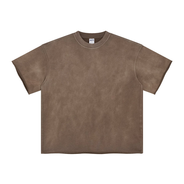 Stone Wash Super Heavyweight T Shirt 10.5oz-INNBLAC