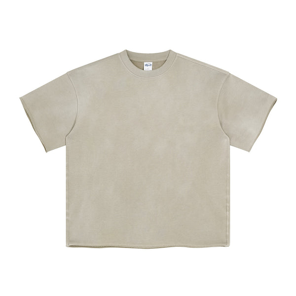 Stone Wash Super Heavyweight T Shirt 10.5oz-INNBLAC