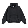 Legendary Rider Graphic Double Slider Zip Hoodie-INNBLAC