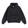 Legendary Rider Graphic Double Slider Zip Hoodie-INNBLAC
