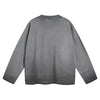 Women's Vintage Wash Distressed Sweatshirt-INNBLAC
