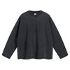 Women's Vintage Wash Distressed Sweatshirt-INNBLAC