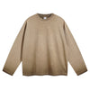 Women's Vintage Wash Distressed Sweatshirt-INNBLAC