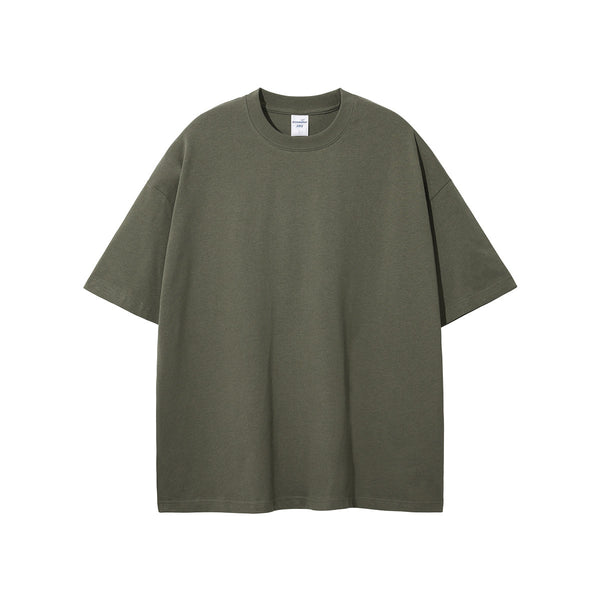 Women's Drop Shoulder Basic Tee 6.7oz-INNBLAC