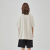 Women's Drop Shoulder Basic Tee 6.7oz-INNBLAC