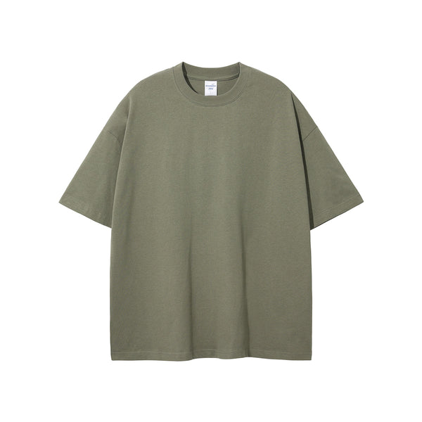 Women's Drop Shoulder Basic Tee 6.7oz-INNBLAC
