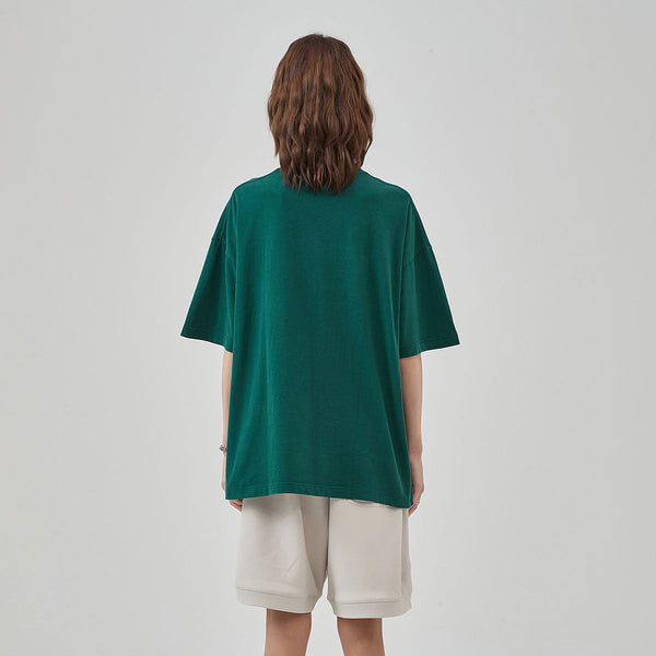 Women's Heavyweight Basic T Shirt 8oz-INNBLAC