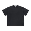 Women's Loose Fit Distressed T Shirt 7.5oz-INNBLAC