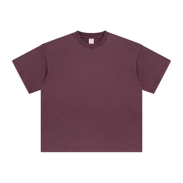 Women's Loose Fit Distressed T Shirt 7.5oz-INNBLAC