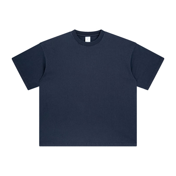 Women's Loose Fit Distressed T Shirt 7.5oz-INNBLAC