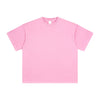 Women's Loose Fit Distressed T Shirt 7.5oz-INNBLAC