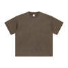 Women's Loose Fit Distressed T Shirt 7.5oz-INNBLAC