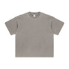 Women's Loose Fit Distressed T Shirt 7.5oz-INNBLAC