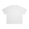 Women's Loose Fit Distressed T Shirt 7.5oz-INNBLAC
