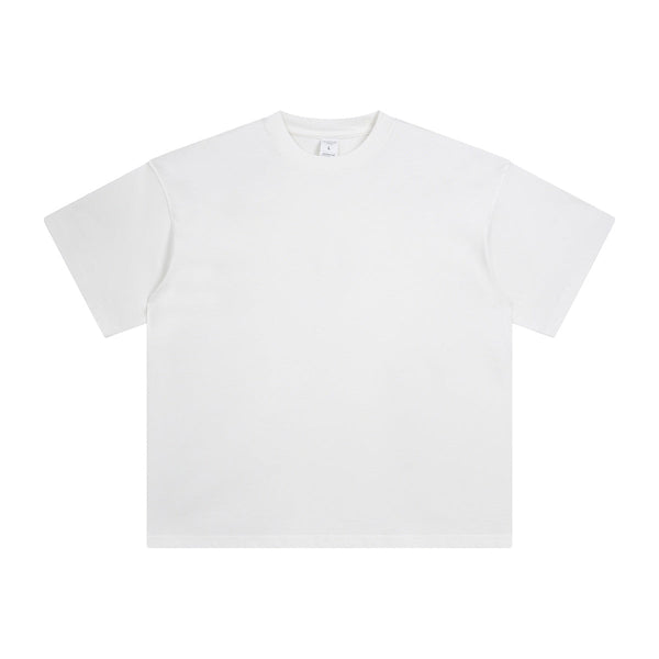 Women's Loose Fit Distressed T Shirt 7.5oz-INNBLAC