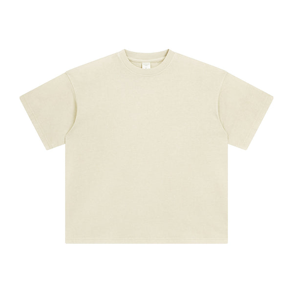 Women's Loose Fit Distressed T Shirt 7.5oz-INNBLAC
