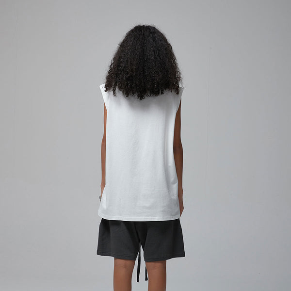 Women's Quick Dry Sleeveless Tee 5.6oz-INNBLAC