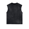 Vintage Washed Butterfly Printed Tank-INNBLAC Fashion Apparel