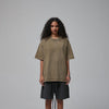 Women's Stone Wash Boxy T Shirt 8oz-INNBLAC