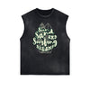 Frayed Edge Summer Vacation Graphic Tank