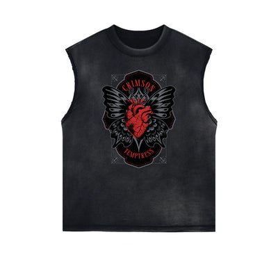 Abstract Artistic Graphic Muscle Tank