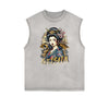 Frayed Edge Japanese Ukiyo Graphic Tank