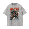 Stone Wash Japanese Ukiyo Pattern Tee