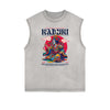 Frayed Edge Japanese Ukiyo Graphic Tank