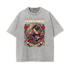 Stone Wash Japanese Ukiyo Pattern Tee