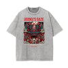 Stone Wash Japanese Ukiyo Pattern Tee