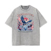 Stone Wash Japanese Ukiyo Pattern Tee