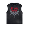 Gothic Style Graphic Muscle Tank