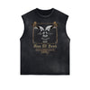 Gothic Style Graphic Muscle Tank