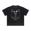 Vintage Frayed Gothic Style Pattern Tee