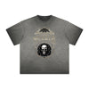 Thick Faded Gothic Style Graphic Tee