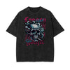 Faded Gothic Style Pattern T Shirt