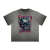 Thick Faded Gothic Style Graphic Tee